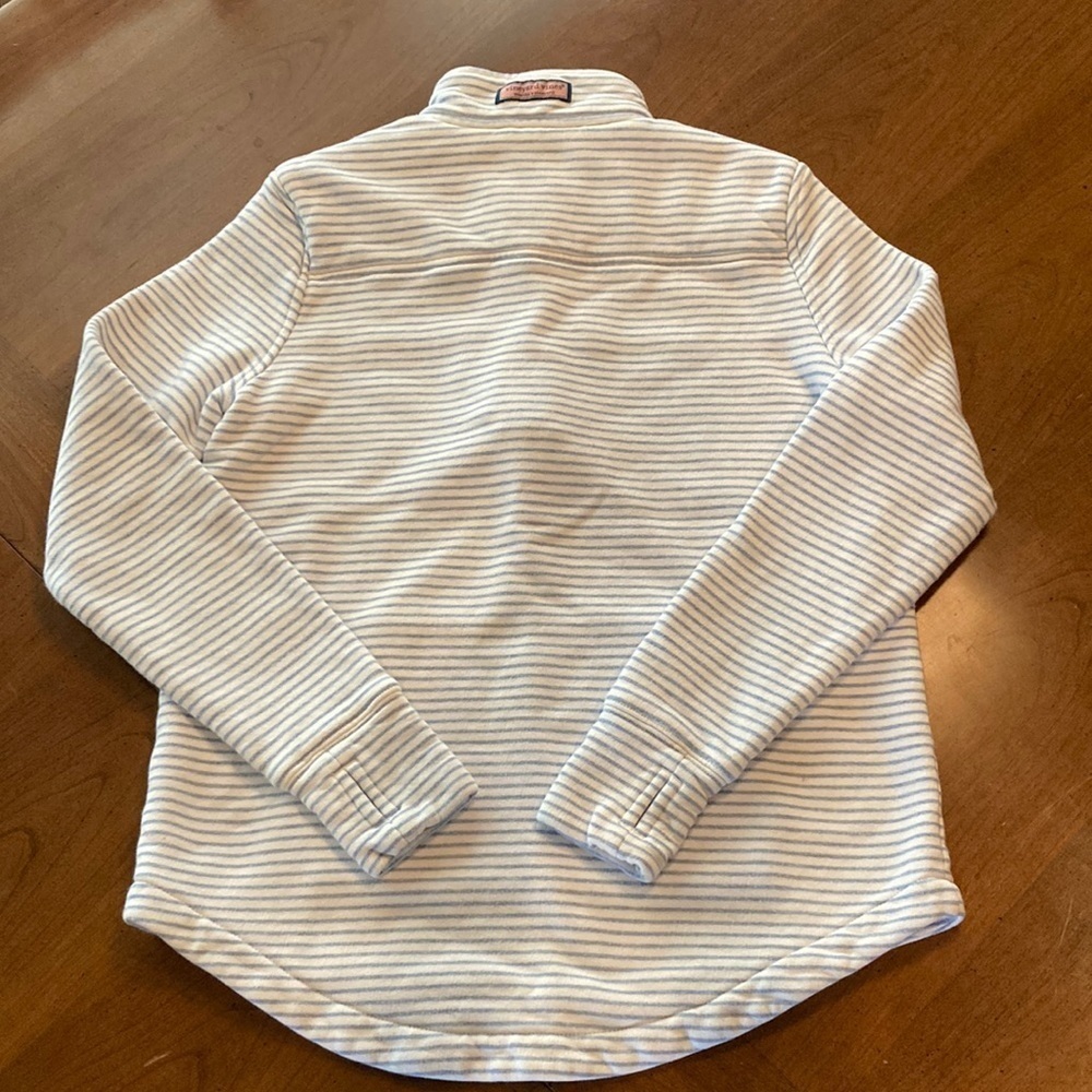 VINEYARD VINES Long Sleeved 1/4 Zip Shep Shirt - size womens XXS - Picture 6 of 15